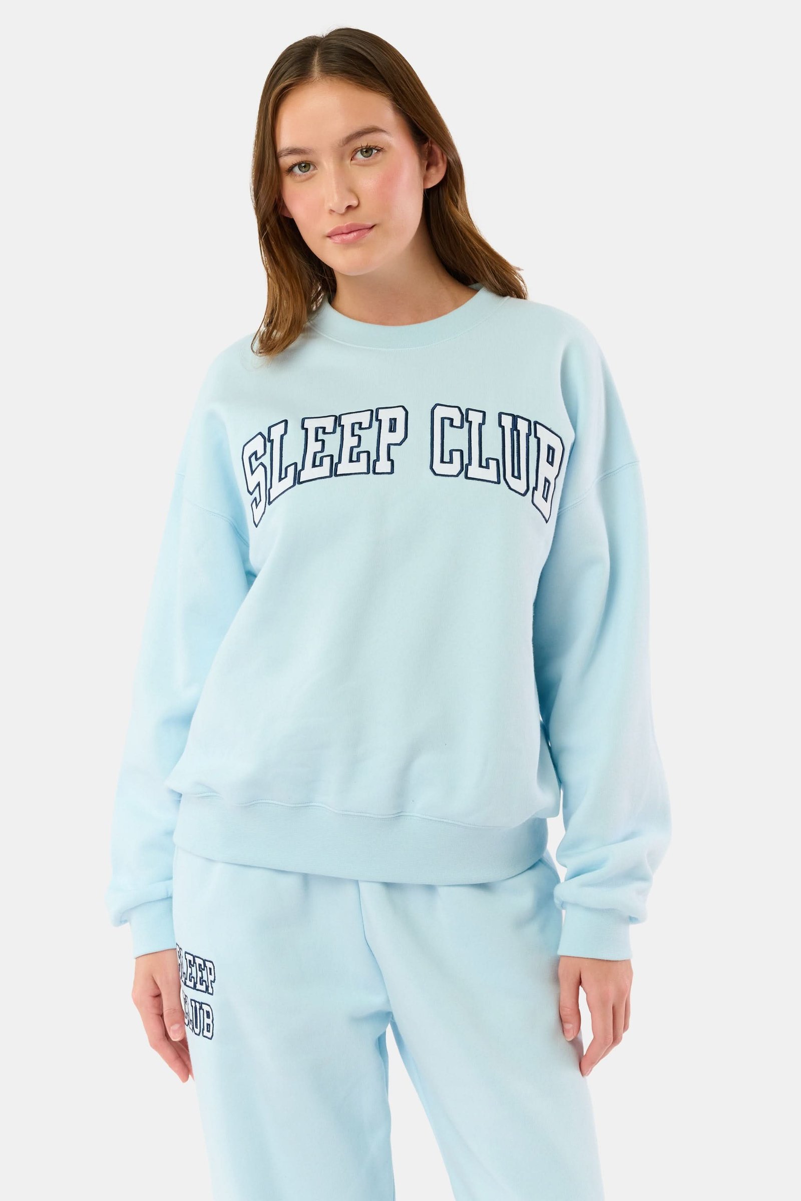 03_WMN-SLEEP-CLUB-ANDIE-SWEATSHIRT-BLUE-ROLLER-RABBIT_0087_1b8f7c3e-07a9-4ee2-88fd-73171c59f0a6 Sleep Club Andie Sweatshirt - Image 1