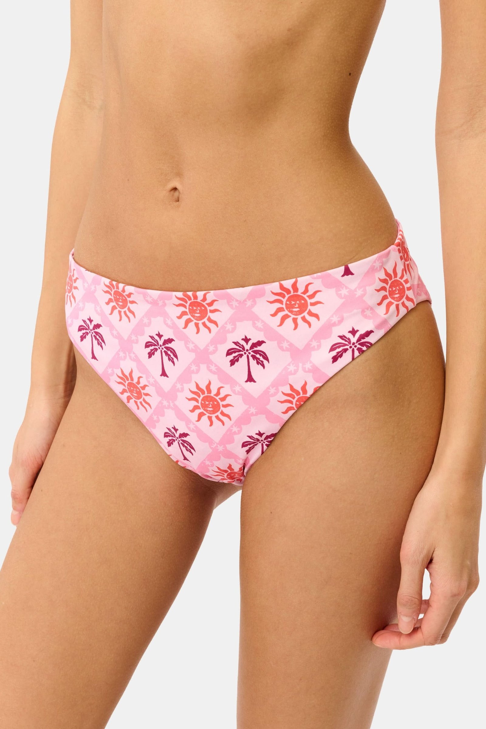 08_ROLLER-RABBIT-WMN-SUNNY-DAYS-SHELLY-BIKINI-BOTTOM-PINK_0150 Sunny Days Shelly Bikini Bottom - Image 1