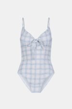 Sun Check Eyelet Aurora One Piece - Image 8