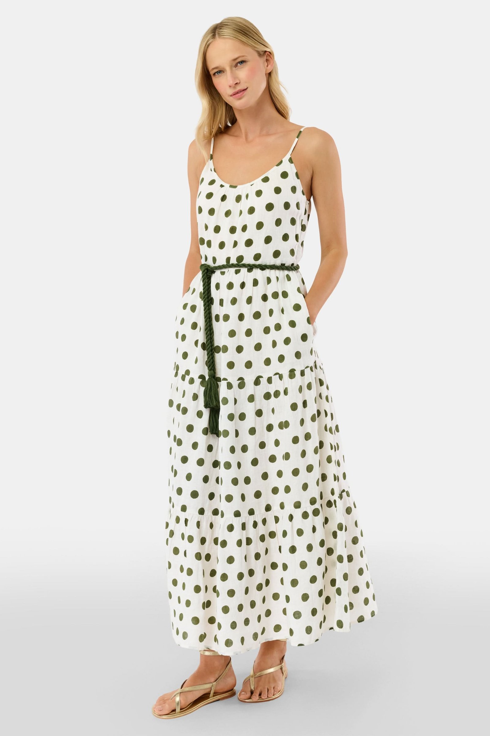 22_ROLLER-RABBIT-WMN-POLKA-DOT-DAKOTA-DRESS-OLIVE__1246_cdfbf4c5-0bca-4086-9915-ea7dfd2e378d Polka Dot Dakota Dress - Image 1