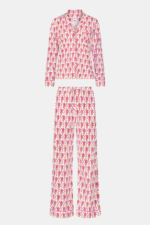 Monkey Long Sleeve Polo Pajamas - Image 5