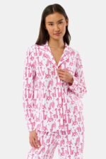 Gigi Giraffe Long Sleeve Polo Pajamas - Image 3