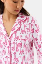 Gigi Giraffe Long Sleeve Polo Pajamas - Image 4