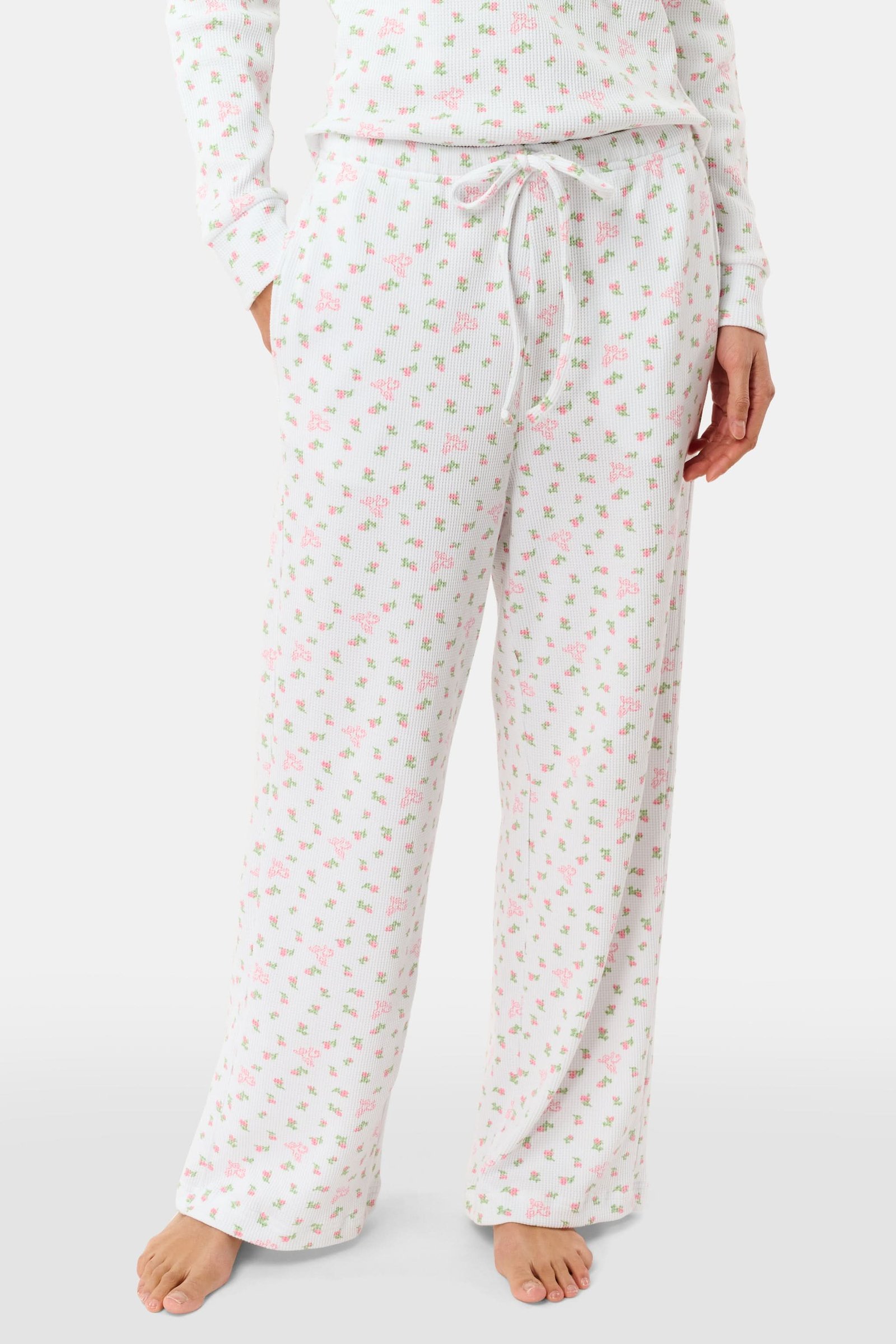 61_ROLLER-RABBIT-WMN-MINI-MONKEY-BLOSSOM-JULIENNE-PANT-PINK_0984 Mini Monkey Blossom Julienne Pant - Image 1