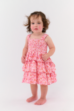 Kids Suzie Floral Ribbon Kenia Dress - Image 3