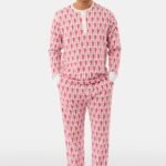 Mens Monkey Spencer Pajamas
