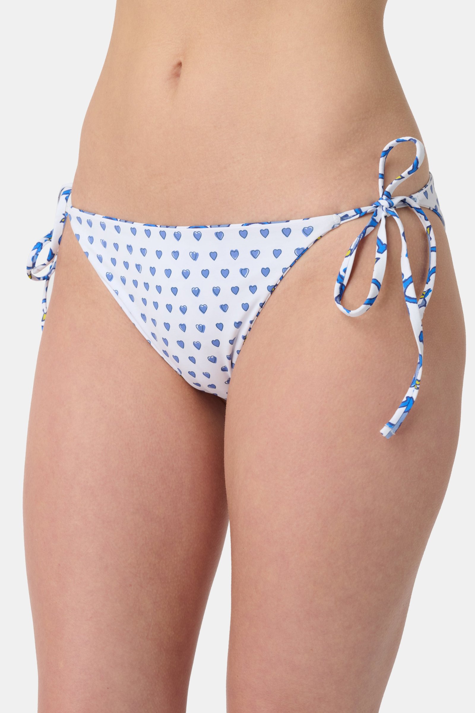 BLUE-HEARTS-SERENA-BIKINI-BOTTOM_001 Monkey/Hearts Serena Bikini Bottom - Image 1