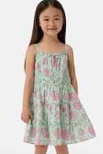 Kids Camellia Block Karla Dress