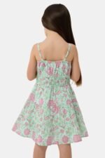 Kids Camellia Block Karla Dress - Image 3
