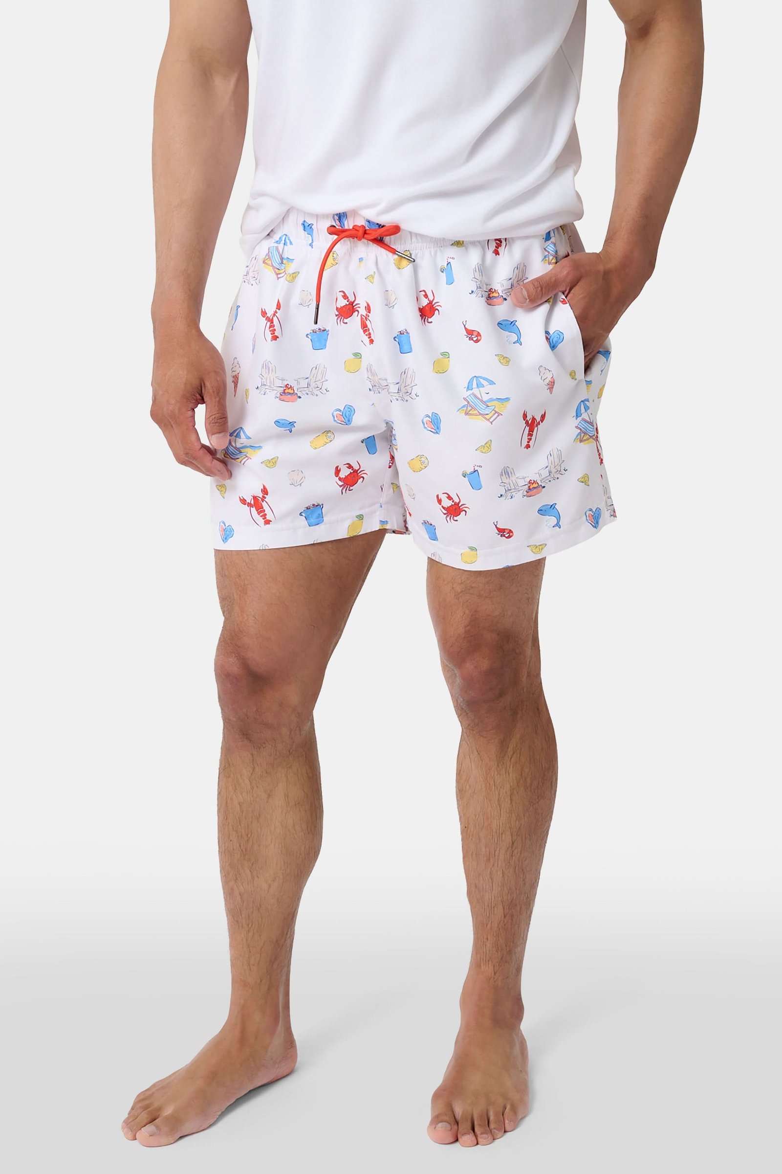 CATCH_OF_THE_DAY_SWIM_TRUNK_0037 Men's Catch of the Day Swim Trunk - Image 1