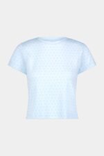 Hearts Tonal Classic Baby Tee - Image 2