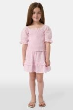 Kids Clover Eyelet Elsie Top - Image 3
