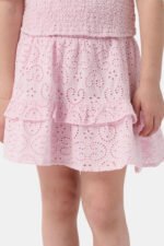 Kids Clover Eyelet Emry Skirt