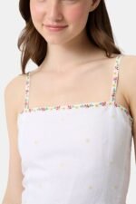 Ditsy Floral Embroidery Hannah Dress - Image 2