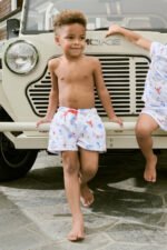 Boys Catch of the Day Shortie Swim Trunk