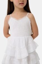 Kids Florence Lace Lennox Dress - Image 5