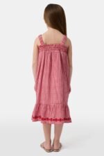 Kids Gingham Teagan Dress - Image 5