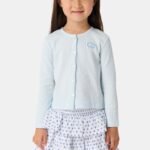 Kids Hearts Pointelle Heidi Cardigan