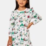 Kids Snow Village Isa Dress