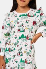 Kids Snow Village Isa Dress - Image 5