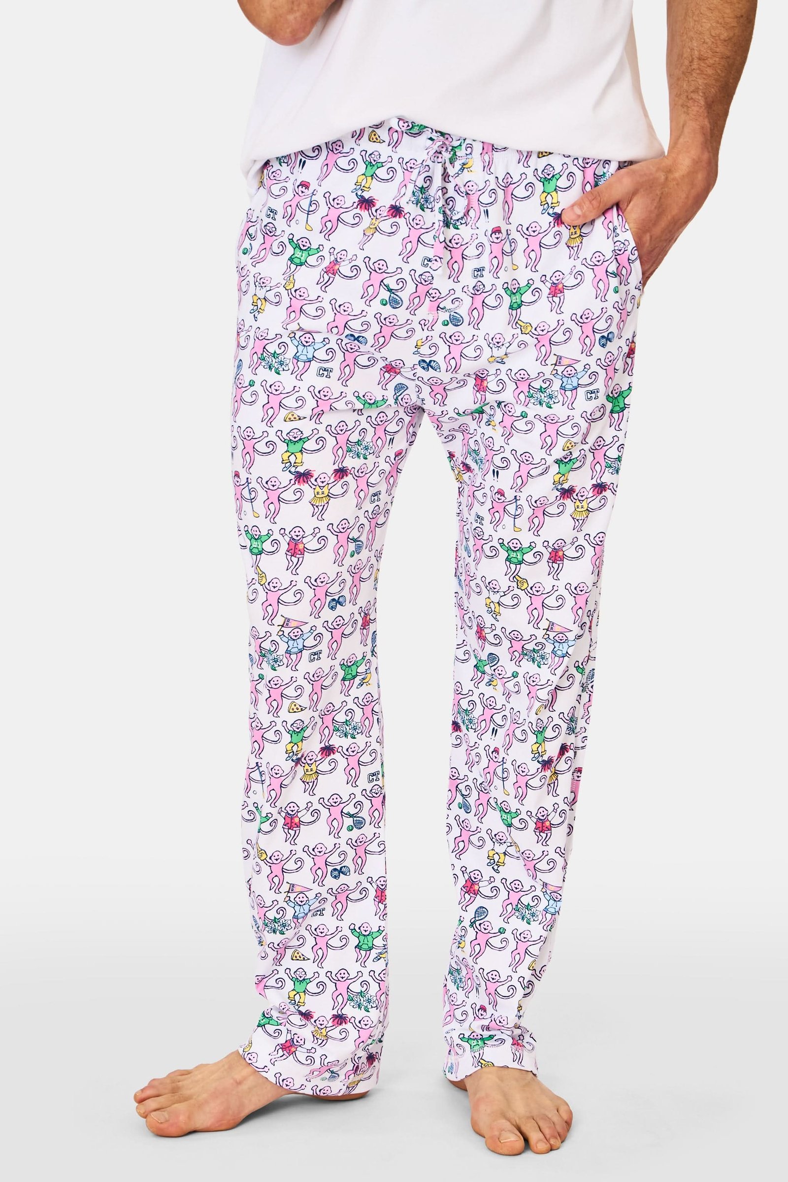 MENMENSCTSIMONPANTLILACROLLERRABBIT_013 Mens CT Monkey Simon Pant - Image 1