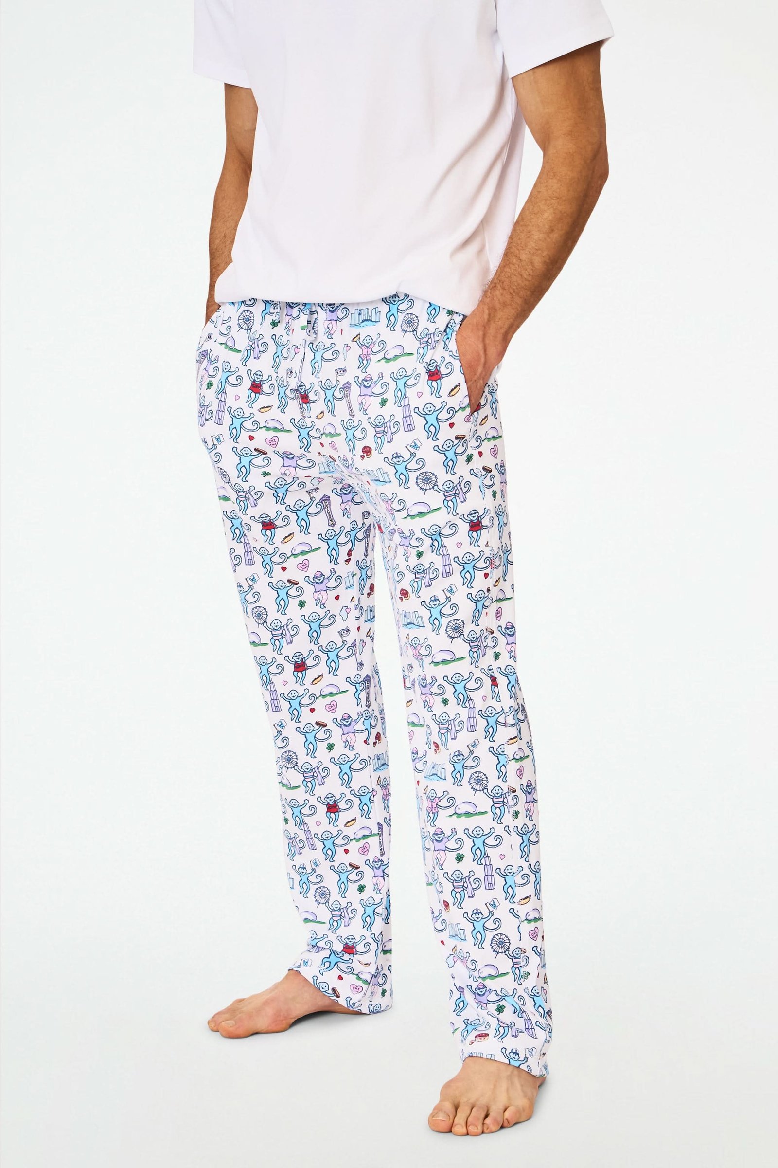 MENSMENSCHICAGOMONKEYSIMONPANTBLUEROLLERRABBIT_024_a4dac542-e27b-4b0c-8049-950d048cf80f Mens Chicago Monkey Simon Pant - Image 1