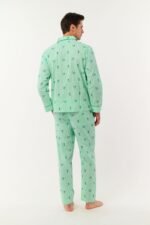 Mens Leo Gingham Loungewear - Image 6