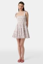 Monkey Block Stripe Ribbon Charlotte Nap Dress - Image 4