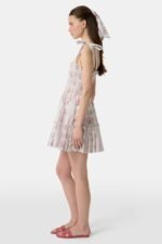 Monkey Block Stripe Ribbon Charlotte Nap Dress - Image 6