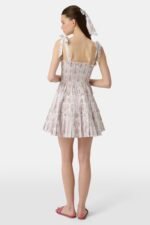 Monkey Block Stripe Ribbon Charlotte Nap Dress - Image 7