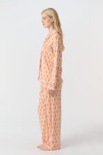 Monkey Long Sleeve Polo Pajamas - Image 4