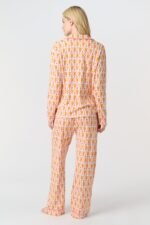 Monkey Long Sleeve Polo Pajamas - Image 5