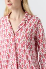 Monkey Long Sleeve Polo Pajamas - Image 2