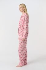 Monkey Long Sleeve Polo Pajamas - Image 3