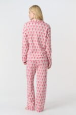 Monkey Long Sleeve Polo Pajamas - Image 4