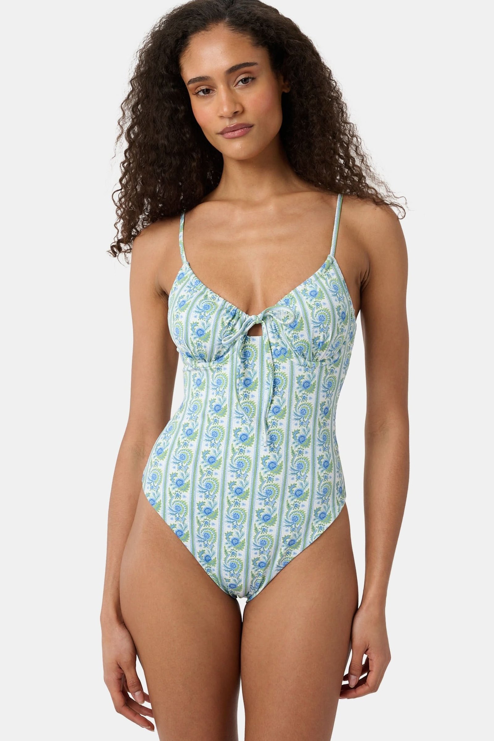 PROVENCAL_STRIPE_AURORA_ONE_PIECE_0830 Provencal Stripe Aurora One Piece - Image 1