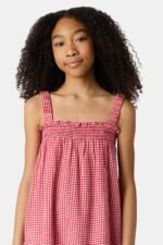 Kids Gingham Teagan Dress - Image 7
