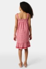 Kids Gingham Teagan Dress - Image 8
