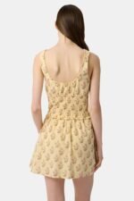 Rosa Ditsy Floral Penny Dress - Image 4