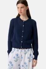 Pointelle Rosella Cardigan