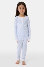 Kids Seaside Knots Juniper Pajamas