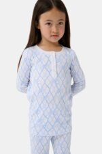 Kids Seaside Knots Juniper Pajamas - Image 4