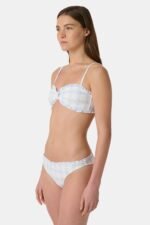 Sun Check Eyelet Sydney Bikini Top - Image 5