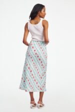 Greta Floral Stripe Natalie Skirt - Image 6
