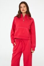 Hearts Embroidered Hudson Sweatshirt - Image 6