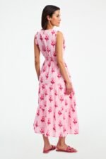 Marigold Stripe Milani Dress - Image 4