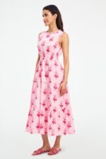 Marigold Stripe Milani Dress - Image 5