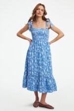 Seaside Stripe Georgina Dress