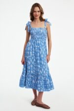 Seaside Stripe Georgina Dress - Image 2