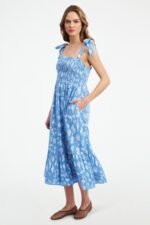 Seaside Stripe Georgina Dress - Image 3